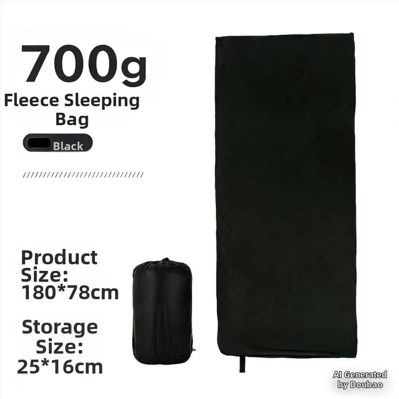 Υπνόσακος φλίς, στυλ φακέλου, γέμισμα φλίς, ύφασμα φλίς, για ενήλικες, 600–700 g