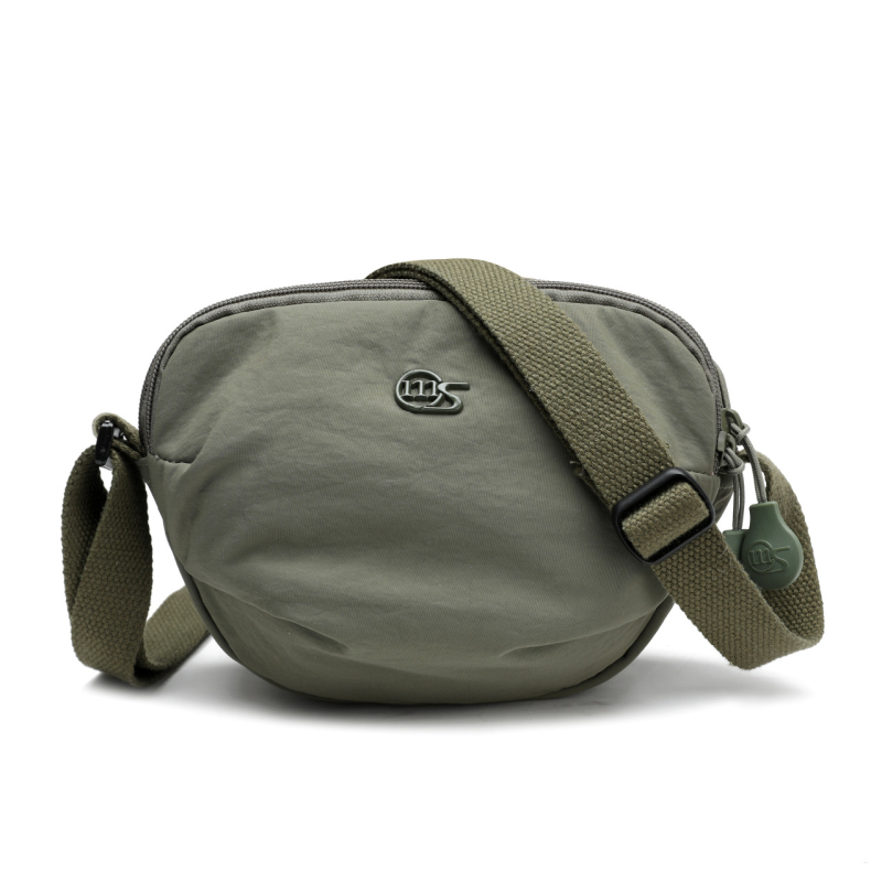 Ženska crossbody torba od Oxford platna, nylon podstava, zatvaranje na zip, unutarnja džep s zipom, trodimenzionalni dizajn