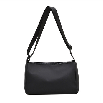 Sanaar Mala kvadratna crossbody torba, Oxford platno, horizontalni kvadratni oblik, zatvarač, unutarnja džep sa zatvaračem, poliester podstava