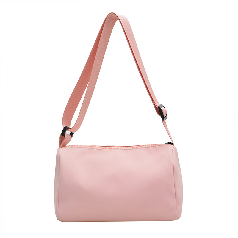 Sanaar Mala kvadratna crossbody torba, Oxford platno, horizontalni kvadratni oblik, zatvarač, unutarnja džep sa zatvaračem, poliester podstava