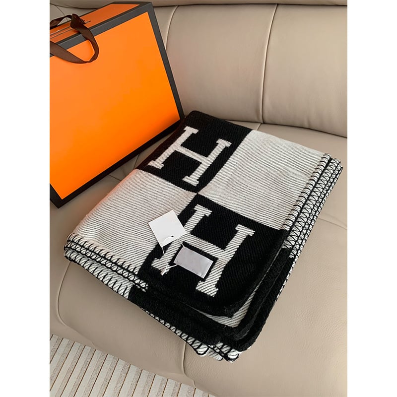 Cuvertură din lână cu model geometric, 1000–1499 g, stil modern minimalist, pentru toate anotimpurile, pentru canapea