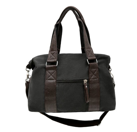 Unisex crossbody torba, oprano platno, gradski street style, velika kapaciteta, zatvaranje na zip i skriveni džep na zip