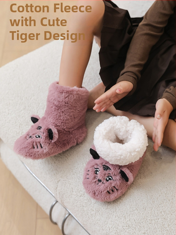 Παιδικές εσωτερικές κάλτσες δαπέδου, παχύτερες, αντιολισθητικές για εκμάθηση περπατήματος, πολυεστέρας, unisex, Άνοιξη 2024