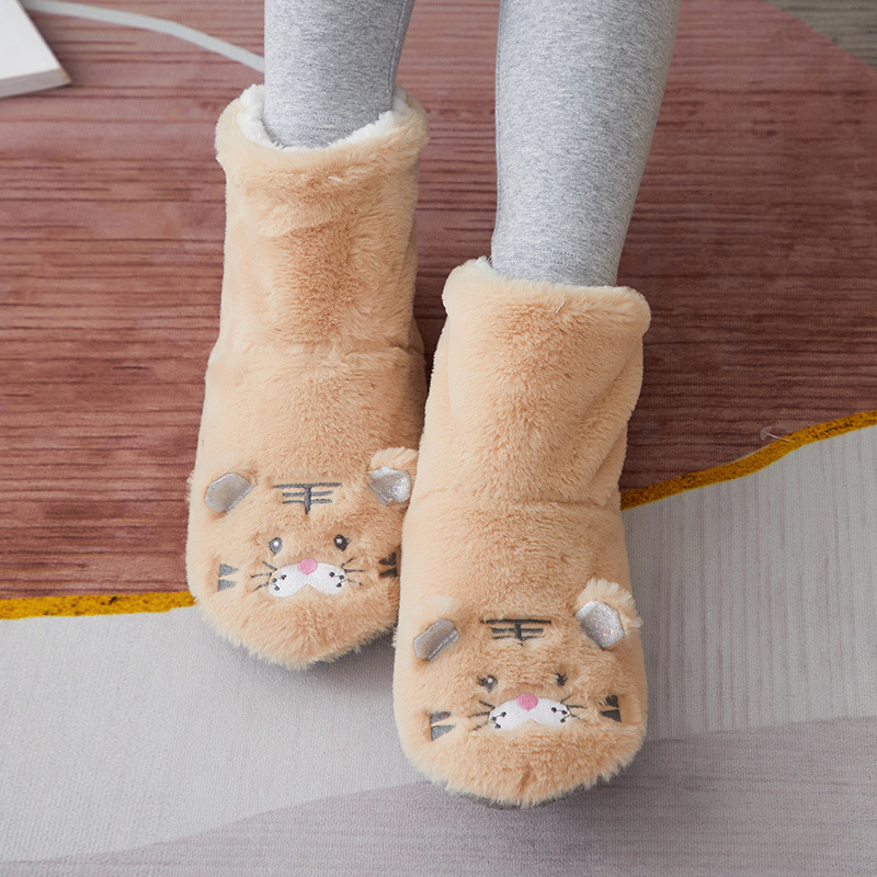 Παιδικές εσωτερικές κάλτσες δαπέδου, παχύτερες, αντιολισθητικές για εκμάθηση περπατήματος, πολυεστέρας, unisex, Άνοιξη 2024