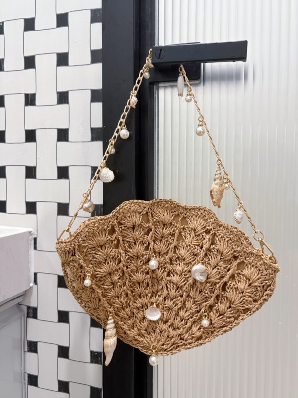 Crossbody torba za putovanje s ventilator oblikom, pamuk i lan materijal, zatvarač, unutarnji džepovi za telefon i ID