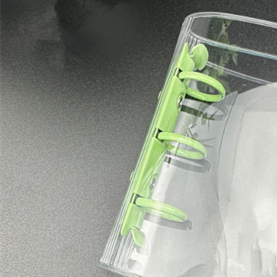 WR-09 PVC kötőfűzet, 3 lyukú, csatt 90 mm, lemez 1 mm, hát 2 cm, általános papírméret