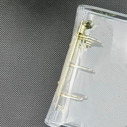 WR-09 PVC kötőfűzet, 3 lyukú, csatt 90 mm, lemez 1 mm, hát 2 cm, általános papírméret