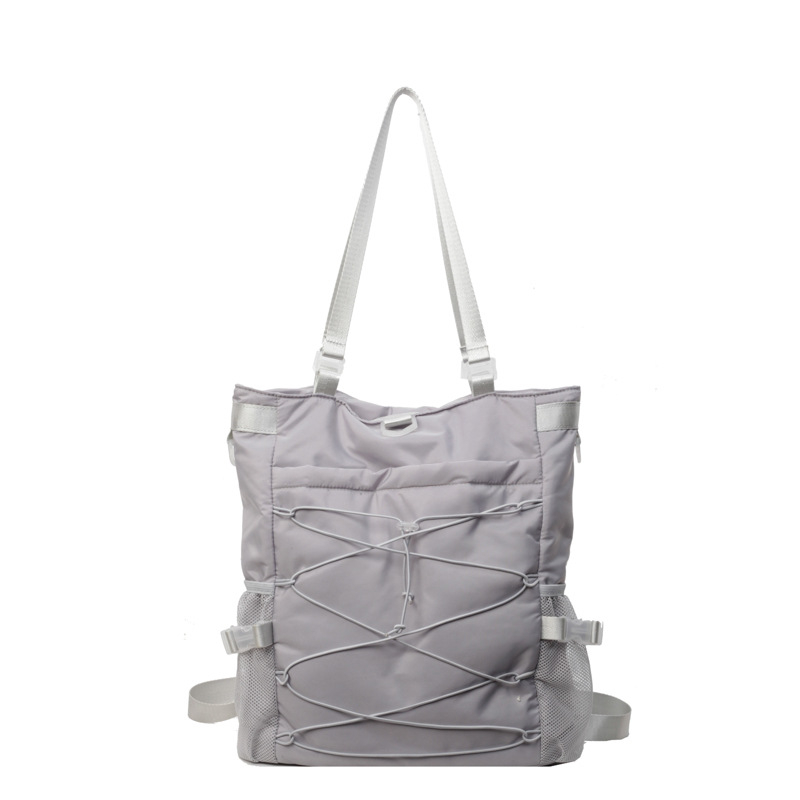 Rucsac feminin cu capacitate mare, material Oxford, buzunare pentru telefon și pentru cardul de identitate, închidere cu fermoar, stil urban