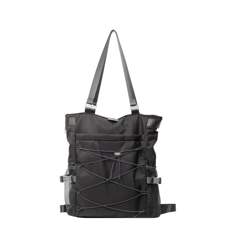 Rucsac feminin cu capacitate mare, material Oxford, buzunare pentru telefon și pentru cardul de identitate, închidere cu fermoar, stil urban