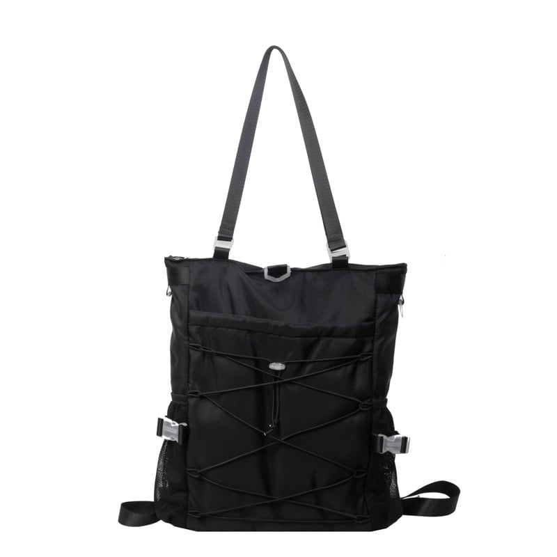 Rucsac feminin cu capacitate mare, material Oxford, buzunare pentru telefon și pentru cardul de identitate, închidere cu fermoar, stil urban