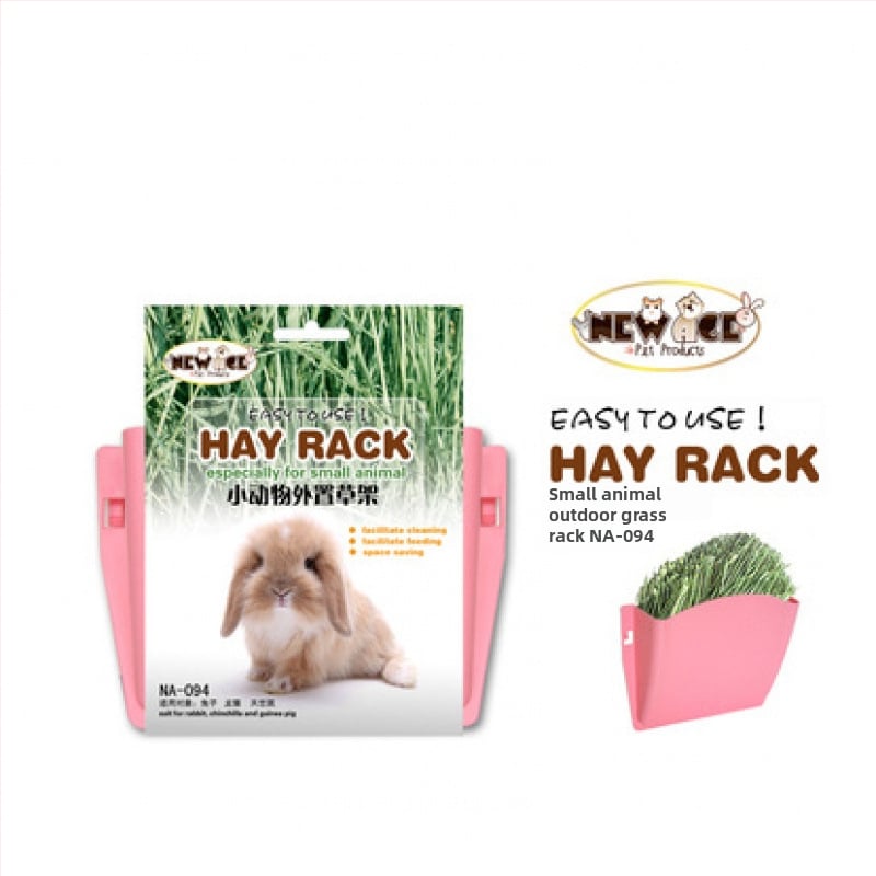 Θήκη γρασιδιού για μικρά θηλαστικά — εξωτερική, με ελατήριο, κατά της σπατάλης και κατά του γρασιδιού