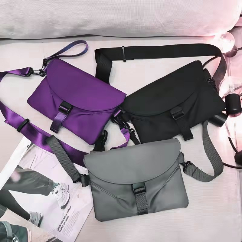 Torba za prsa s crossbody dizajnom – vanjski najlon, unutarnja poliester, zatvaranje na zip, džep za dokumente, vanjski džep tipa patch