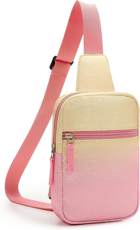 Geantă de umăr cu curea crossbody — Simplitate urbană, Poliester, Închidere cu fermoar, Interior laminat, Buzunar intern aplicat