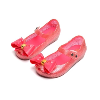 Pantofi de plajă Jelly Shoes pentru copii, stil coreean, partea superioară PVC, talpă PVC, închidere Velcro, vârste 1-3 și 4-6