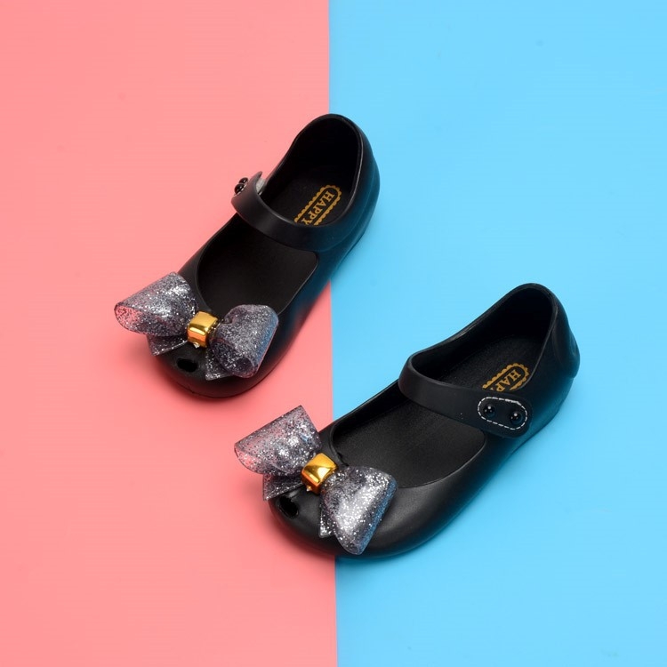 Pantofi de plajă Jelly Shoes pentru copii, stil coreean, partea superioară PVC, talpă PVC, închidere Velcro, vârste 1-3 și 4-6