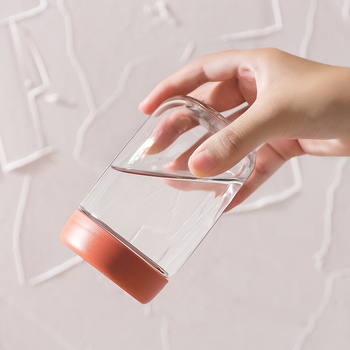 Стъклени запечатани буркани за съхранение на храна, кръгла форма, до 300 мл, модерен минималистичен стил.