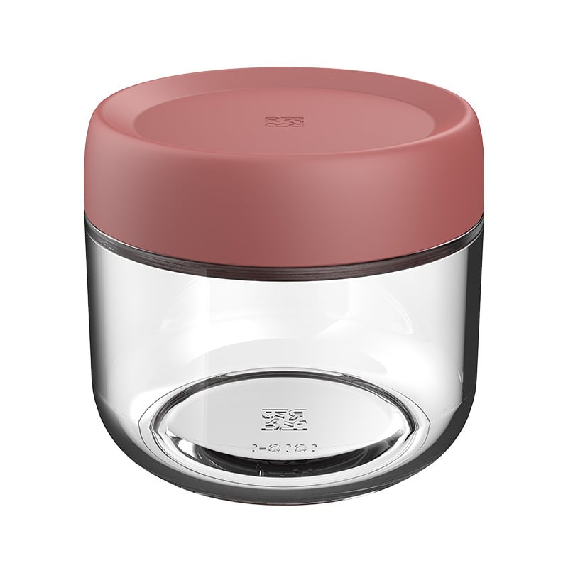 Стъклени запечатани буркани за съхранение на храна, кръгла форма, до 300 мл, модерен минималистичен стил.