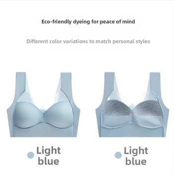 Sutien matern fără fir – fără cusături, stil vestă, cupă completă, cupă turnată subțire, bretele fixe, material nylon (70–80%)