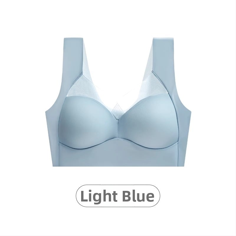 Sutien matern fără fir – fără cusături, stil vestă, cupă completă, cupă turnată subțire, bretele fixe, material nylon (70–80%)