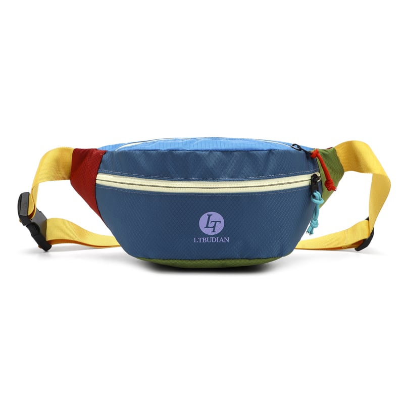 Geantă unisexă pentru talie și piept, impermeabilă din Oxford, capacitate sub 20 L, încap un laptop de 8 inch, ideală pentru călătorii de relaxare