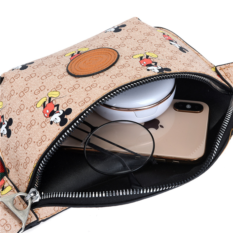 PU koža crossbody torba, studentski gradski stil, proljeće 2025, zatvarač, pretinac za mobitel