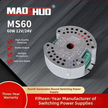 24V LED лентово захранване, с превключване, IP20, ефективност 92%