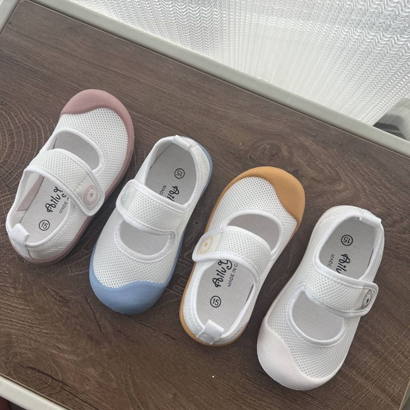 Unisex sportske sandale s mrežastim gornjim dijelom, dišuće, s Velcro zatvaračem, za djecu od 2–7 godina