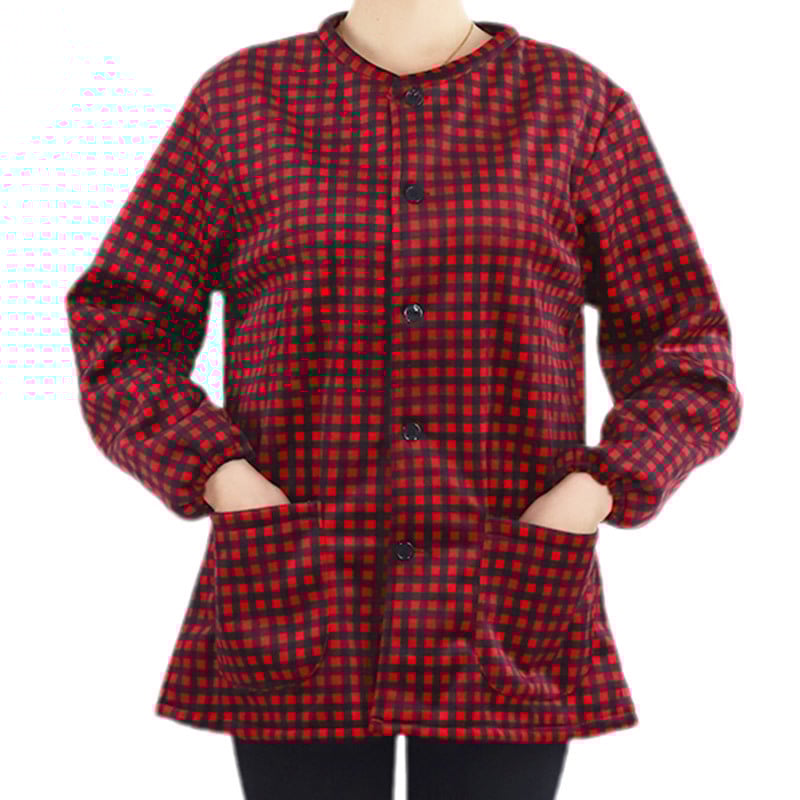 Κορεατικού στυλ ποδιά με μανίκια από κρυστάλλινο βελούδο, αντιβρωμιστικό ρουχισμό εργασίας, μοτίβο κύκλος/καρδιά