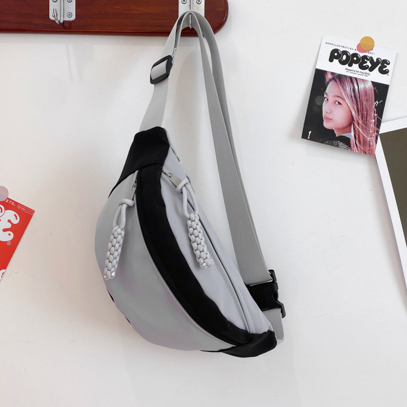 Torba za ruke — gradski minimalistički dizajn, zatvarač, Oxford tkanina, poliester podstava, džep za mobitel