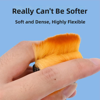 Počítačová čistiaca kefka s mäkkými štetinami z mikrovlákna, pre notebook a obrazovku, antistatická