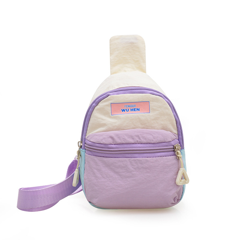 Geantă crossbody mini pentru călătorii - nailon, suprafață moale, fermoar, buzunar pentru telefon, pentru călătorii de plăcere