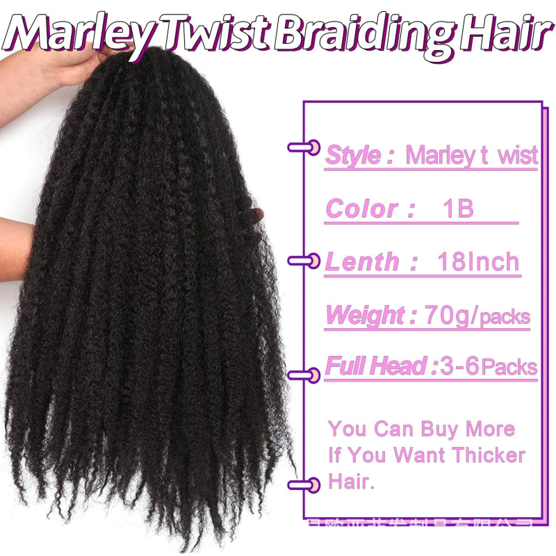 Ponytail perika s Afro kinky kovrčavim dreadlockama, termički otporna sintetička vlakna, model Big Caterpillar