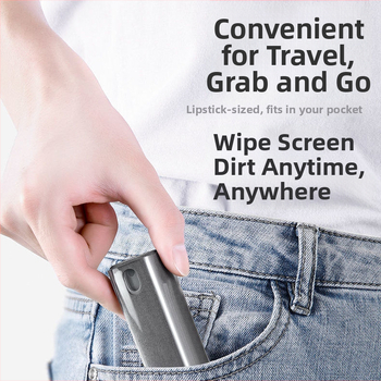 Čistič obrazoviek telefónu – All-in-One sprej na odstraňovanie prachu z obrazoviek mobilov, TV a tabletu