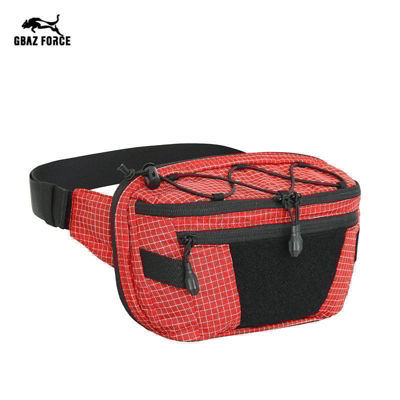 Αποσπώμενη θήκη πιστόλου με ενσωματωμένο τσεπάκι προστασίας σήματος — τσάντα μέσης/διασταύρωσης για κρυφή μεταφορά, καμουφλάζ νάιλον, αδιάβροχη επένδυση