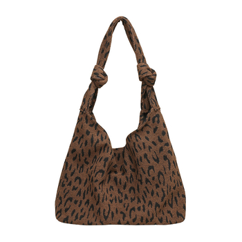 Geantă pentru subraț din lână, stil stradal, închidere magnetică, buzunar pentru telefon, cu o curea