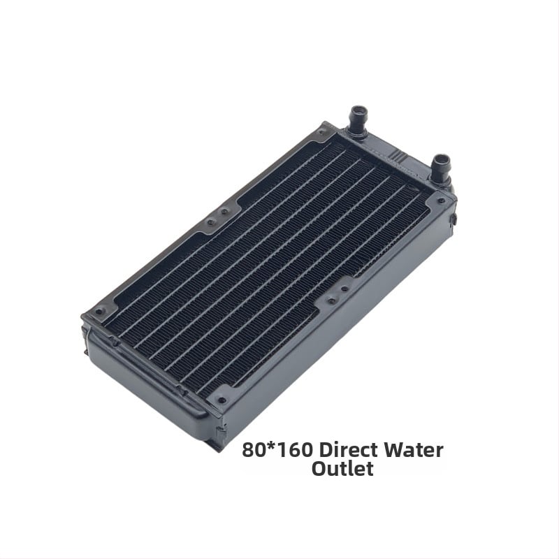 Αλουμινένιος ψύκτης νερού για βιομηχανικούς Η/Υ, ψύξη με σωληνώσεις, συμβατός με συστήματα υδροψύξης