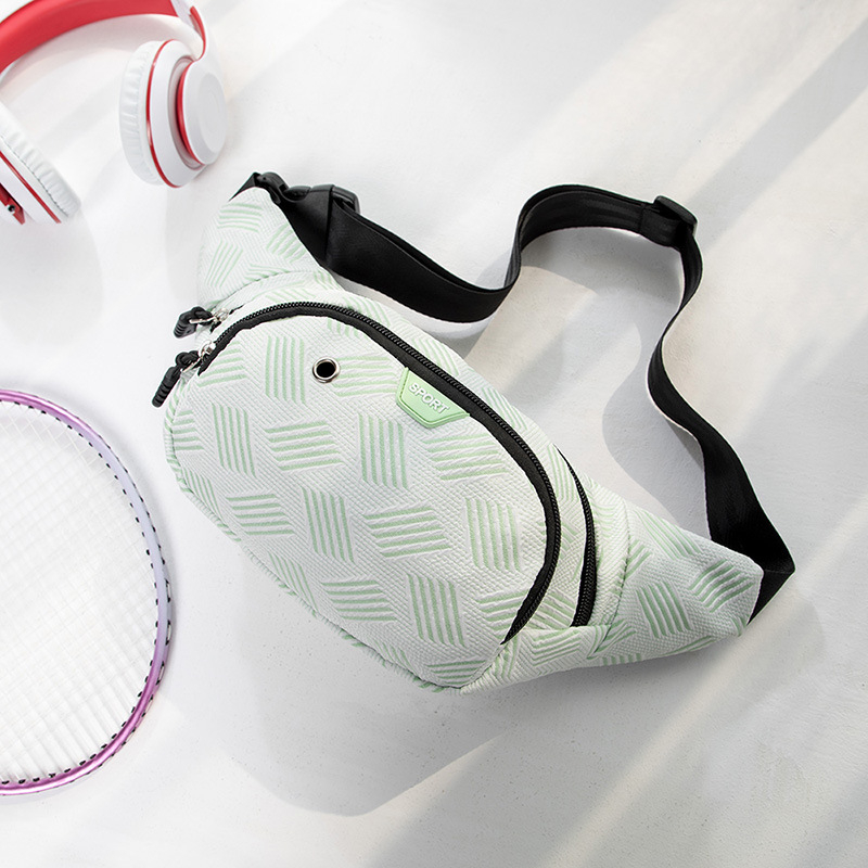 Geantă de talie sport, din material Oxford, respirabilă, impermeabilă, ultra ușoară, rezistentă la uzură