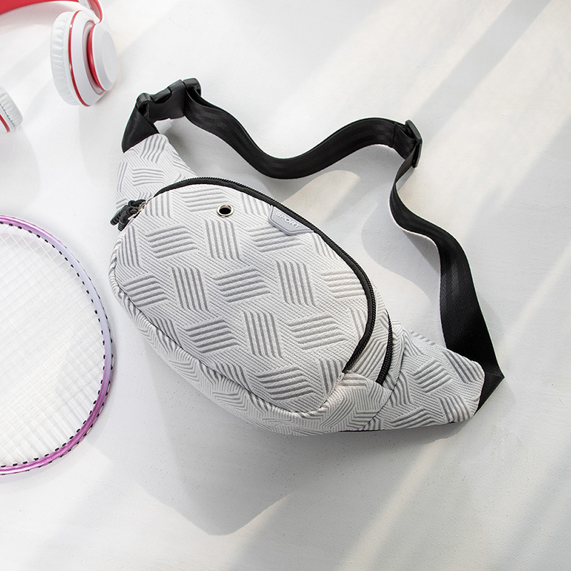 Geantă de talie sport, din material Oxford, respirabilă, impermeabilă, ultra ușoară, rezistentă la uzură