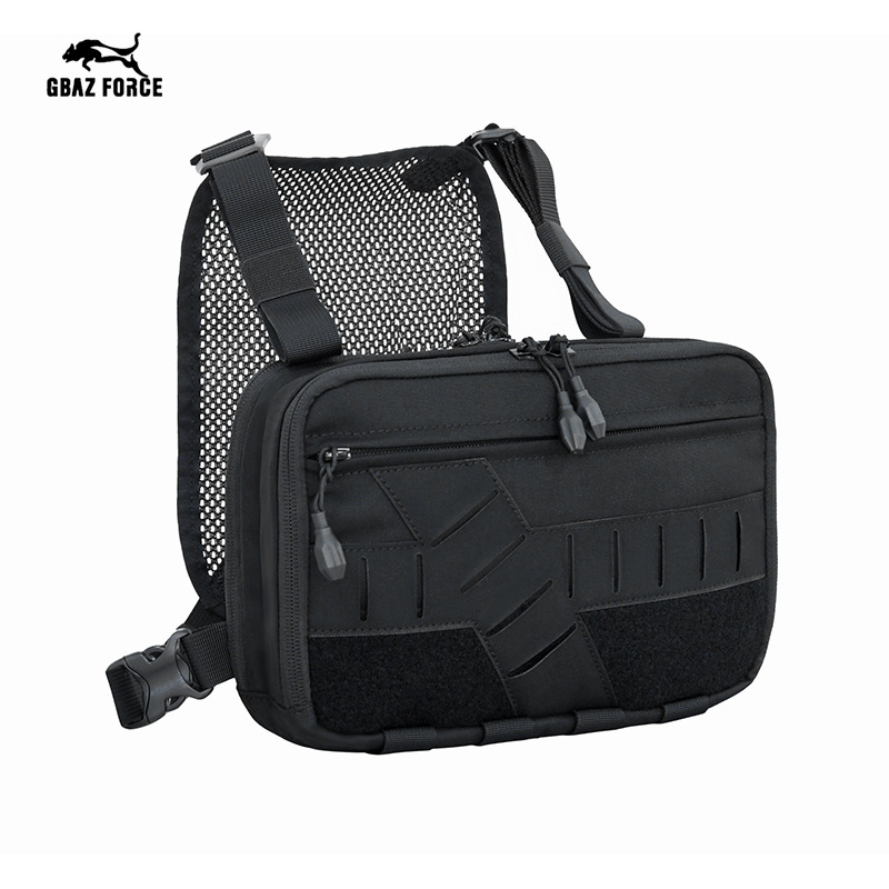 Gaf MOLLE levehető pisztolytok beépített telefontokt, Faraday tok a mellényen a rejtett hordozáshoz, vízálló nylon