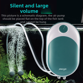 Jingye akvárium oxigénpumpa - dupla nyílású, energiatakarékos és csendes