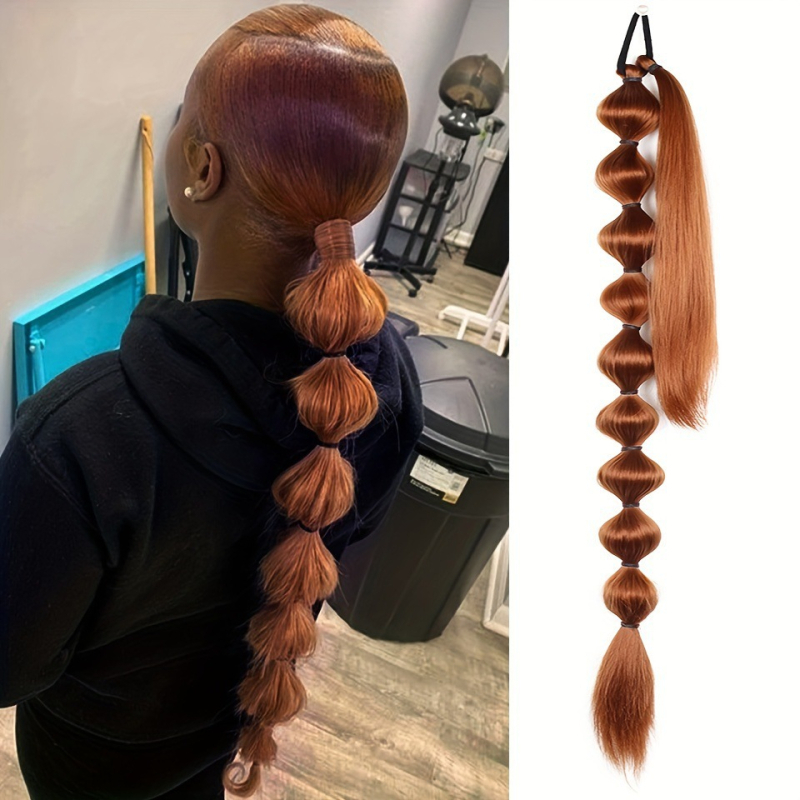Ponytail perika – snop kose, toplinski otporna žica, model SW259, za žene, može se bojiti i kovrčati