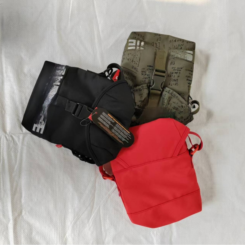 Geantă de umăr unisex pentru sport în aer liber – poliester, respirabilă, ultra ușoară, capacitate mare