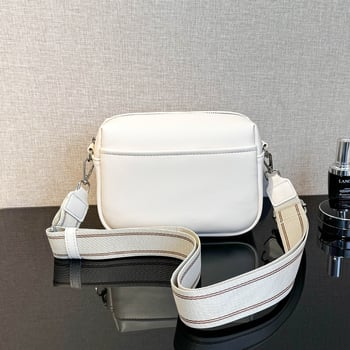 Ženska PU crossbody torbica — street trend, horizontalni kvadratni oblik, zatvarač, unutarnja pretinac sa zatvaračem