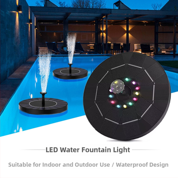 Fântână decorativă pentru iaz exterior cu spray combinat și oxigenare a apei