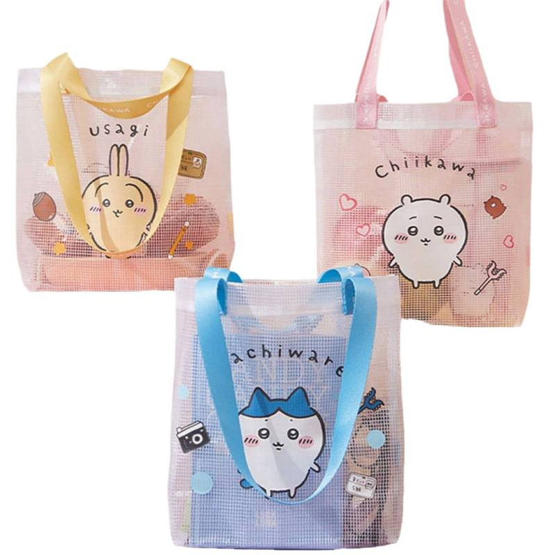 Geantă de umăr Chiikawa Usagi, seria, material PVC, stil proaspăt și dulce, cu compartimente