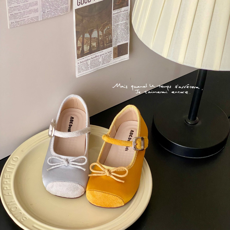 Model za djevojčice, korejski stil, kopčanje na Velcro, gornji materijal: Super Fiber, đon: guma, dizajn s panelima, za djecu 4–16 godina