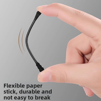 Dvojstranná lyžička na uši, plastová, jednorazová, pre deti, nástroj na čistenie zvukovodu