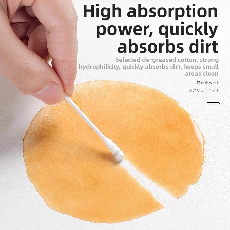 Dvojstranná lyžička na uši, plastová, jednorazová, pre deti, nástroj na čistenie zvukovodu