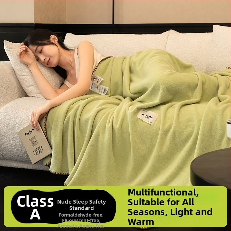 Pătură din cașmir, stil modern minimalist, model monocrom, greutate 500–799 g, calitate premium, potrivit pentru toate sezoanele