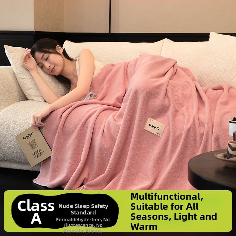 Pătură din cașmir, stil modern minimalist, model monocrom, greutate 500–799 g, calitate premium, potrivit pentru toate sezoanele